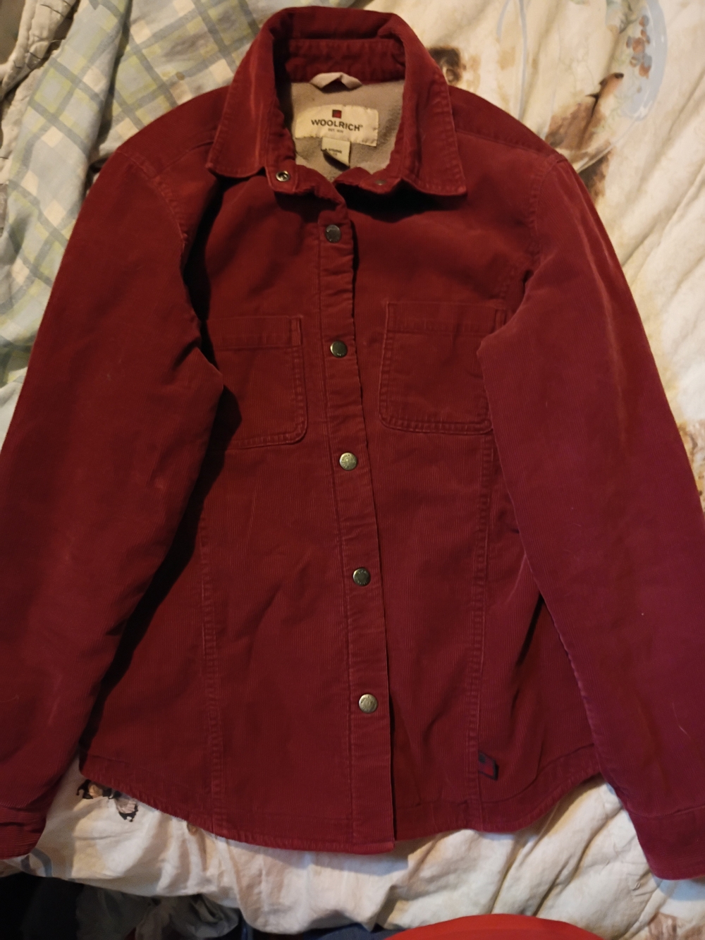 Woolrich Women's Utility Jacket in Red Size XS Like New
